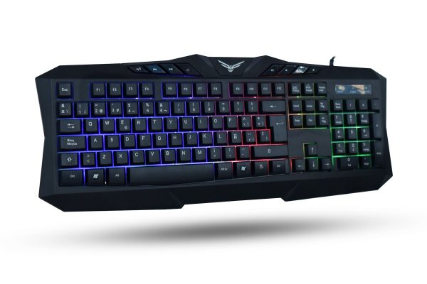 Naceb Technology NA-0912 teclado Juego USB Negro - Imagen 2