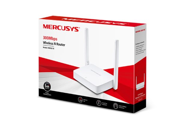 Mercusys MW301R router inalámbrico Ethernet rápido Banda única (2,4 GHz) Blanco - Imagen 4
