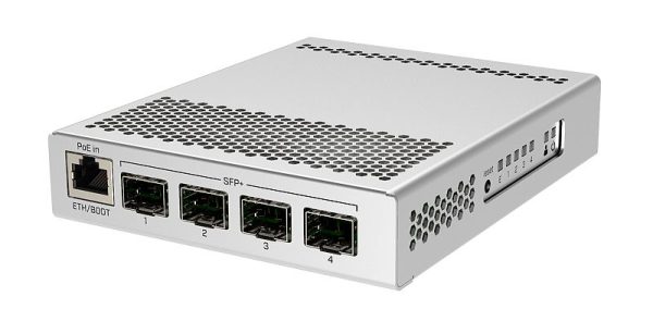 Mikrotik CRS305-1G-4S+IN dispositivo de redes Gestionado Gigabit Ethernet (10/100/1000) Energía sobre Ethernet (PoE) Blanco