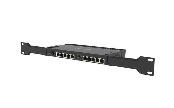 Mikrotik RB4011IGS+RM enrutador Gigabit Ethernet Negro - Imagen 2