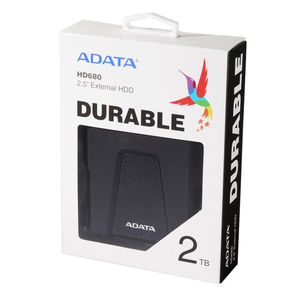 ADATA HD680 disco duro externo 2 TB USB 3.2 Gen 1 (3.1 Gen 1) Negro - Imagen 2