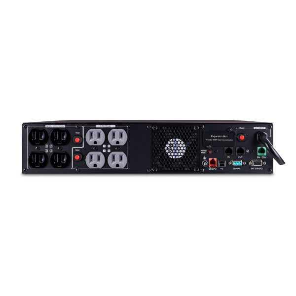CyberPower PR1000RT2U sistema de alimentación ininterrumpida (UPS) Línea interactiva 1 kVA 1000 W 8 salidas AC - Imagen 2