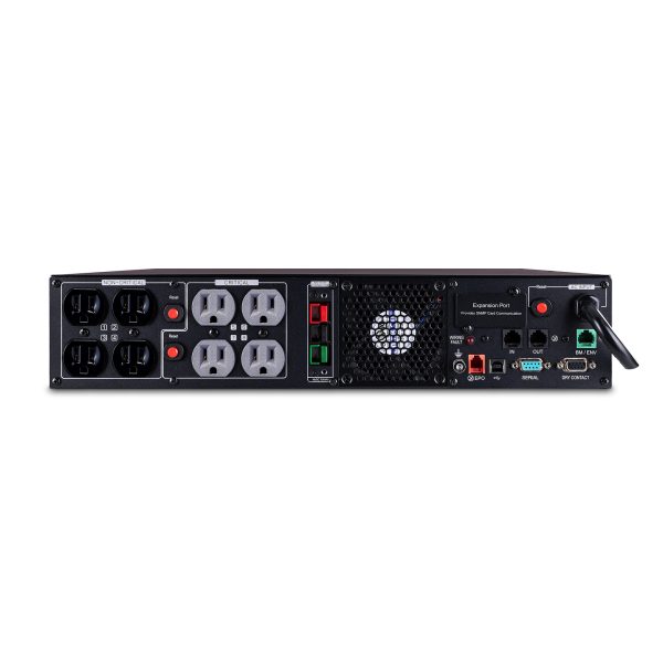 CyberPower PR1500RTXL2U sistema de alimentación ininterrumpida (UPS) Línea interactiva 1.5 kVA 1500 W 8 salidas AC - Imagen 4