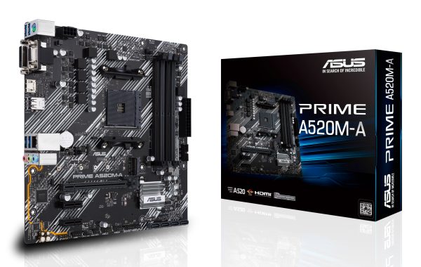 ASUS PRIME A520M-A II/CSM AMD A520 Zócalo AM4 micro ATX