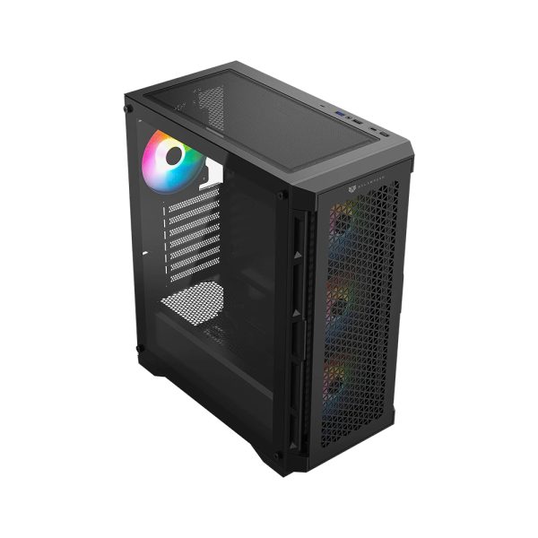 Balam Rush Carbono Twin Mate 5000 Midi Tower Negro - Imagen 4