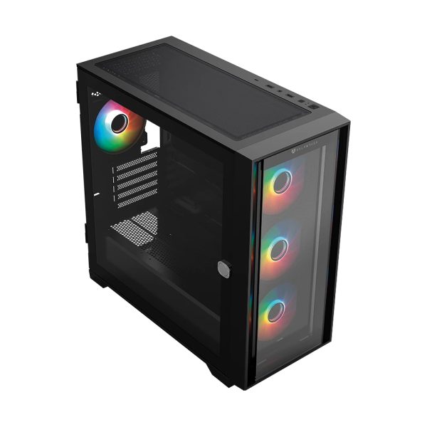 Balam Rush Carbono Twin Mate 8000 Midi Tower Negro - Imagen 3