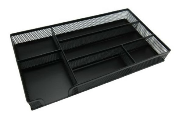 Nextep NE-177 bandeja de escritorio/organizador Acero Negro - Imagen 2