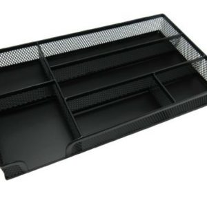 Nextep NE-177 bandeja de escritorio/organizador Acero Negro