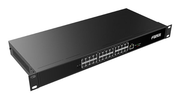 Fanvil PN24 dispositivo de redes No administrado Fast Ethernet (10/100) Negro - Imagen 2