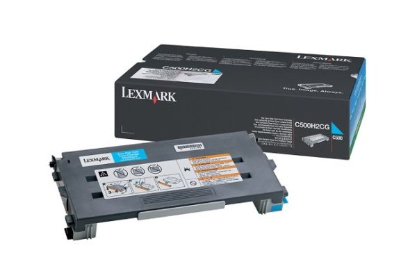 Lexmark C500H2CG cartucho de tóner Original Cian - Imagen 2