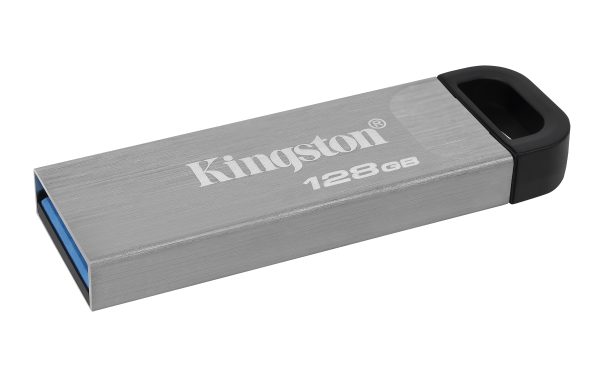 Kingston Technology DataTraveler Kyson unidad flash USB 128 GB USB tipo A 3.2 Gen 1 (3.1 Gen 1) Plata - Imagen 3