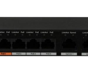 Dahua Technology PFS3006-4ET-60 dispositivo de redes No administrado Fast Ethernet (10/100) Energía sobre Ethernet (PoE) Negro