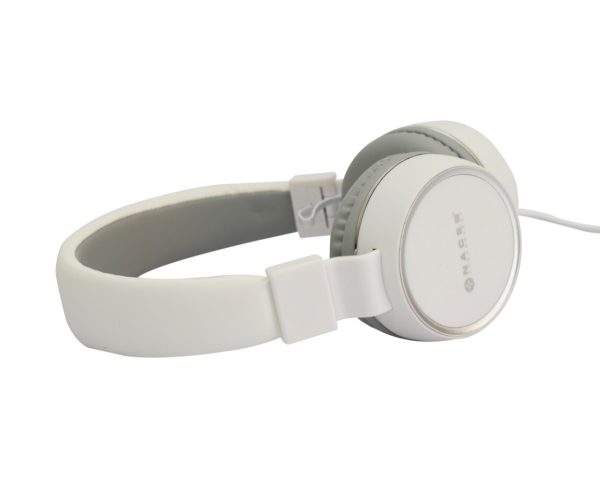 Naceb Technology NA-0310B audífono y auriculare Audífonos Alámbrico Diadema Llamadas/Música Blanco - Imagen 3