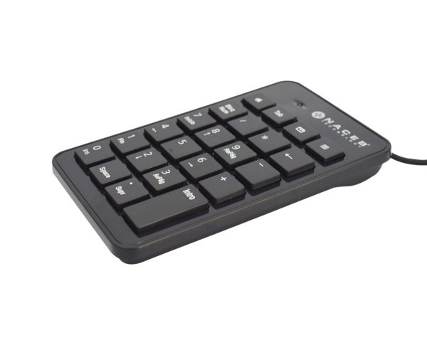 Naceb Technology NA-0104 teclado numérico Universal USB Negro - Imagen 2