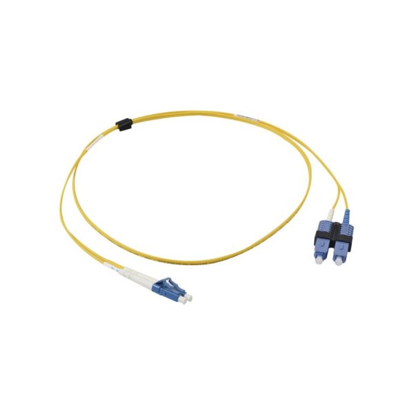 Siemon FJ2-LCUSCUL-01 cable InfiniBand y de fibra óptica 1 m LC SC Amarillo