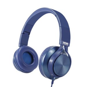 Mobifree MB-02013 audífono y auriculare Auriculares Alámbrico Diadema Llamadas/Música Azul