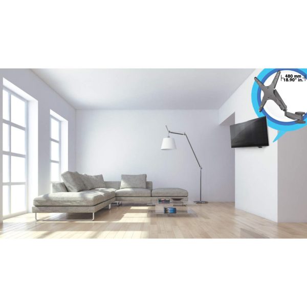 Manhattan Soporte universal de pared para TV, con pistón a gas - Imagen 3