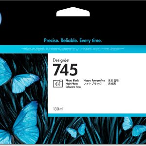 HP Cartucho de tinta DesignJet 745 de 130 ml negro fotográfico