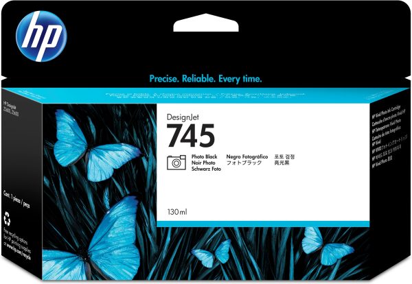 HP Cartucho de tinta DesignJet 745 de 130 ml negro fotográfico