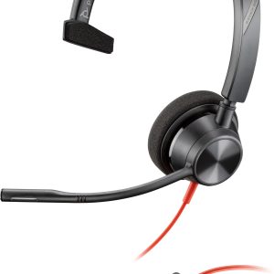 POLY Auriculares monoaurales USB-A Blackwire 5210