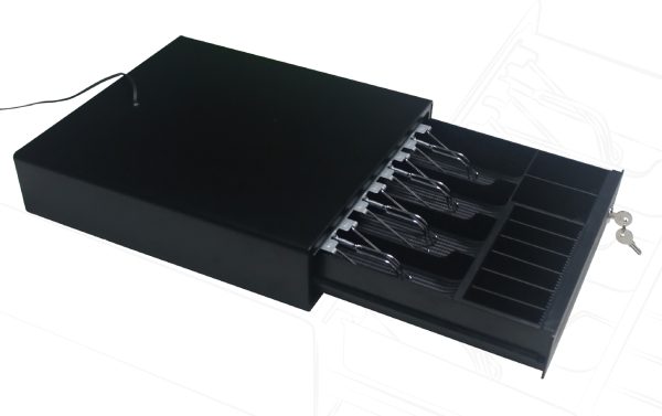 Ghia GCD481 bandeja para cajón portamonedas Metal Negro - Imagen 2