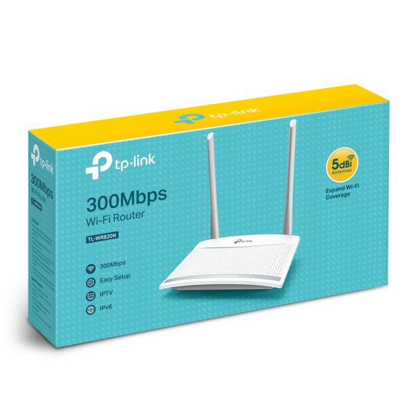 TP-Link TL-WR820N router inalámbrico Ethernet rápido Banda única (2,4 GHz) Blanco - Imagen 4