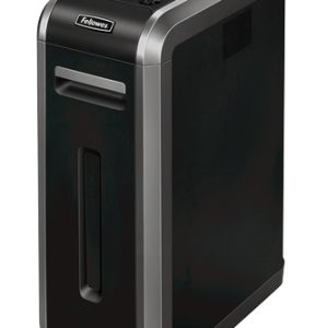 Fellowes Powershred 125Ci trituradora de papel Trituración cruzada 63 Db 22.9 cm Negro, Plata