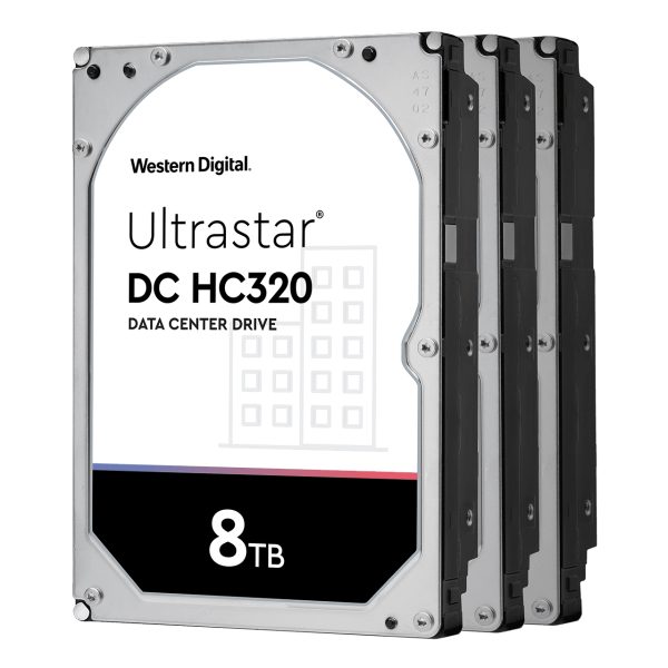 Western Digital Ultrastar DC HC320 disco duro interno 8 TB 7200 RPM 256 MB 3.5" Serial ATA III - Imagen 3