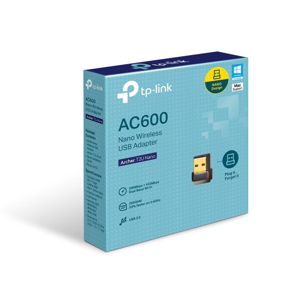 TP-Link Archer T2U Nano WLAN 433 Mbit/s - Imagen 4