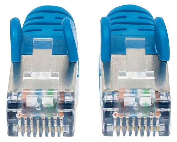 Intellinet Cable de Red Cat6a S/FTP, 30 cm, Azul - Imagen 3