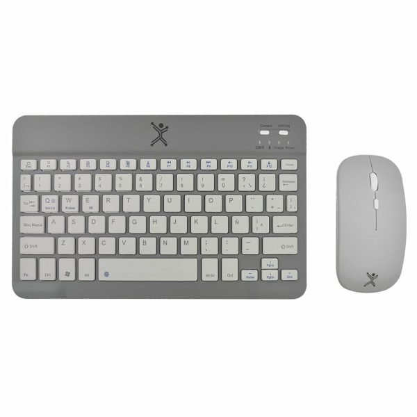 Perfect Choice Genova teclado Ratón incluido Universal RF inalámbrico + bluetooth Español Negro