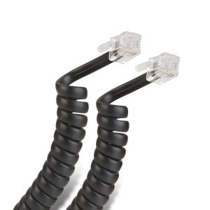 Steren 302-007N cable telefónico 2.1 m Negro