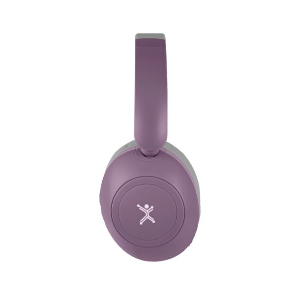 Perfect Choice PC-117124 audífono y auriculare Audífonos Inalámbrico y alámbrico Diadema Música Bluetooth Púrpura - Imagen 3