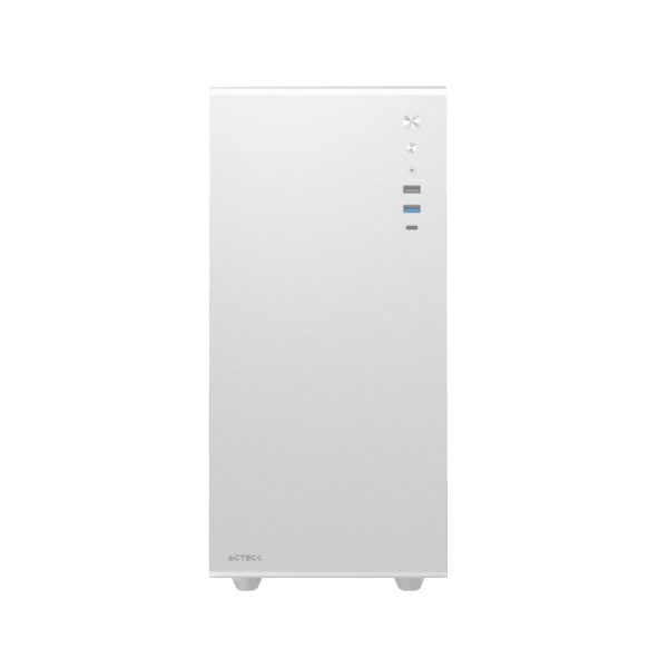 Acteck Neuss Pro GI717 Mini Tower Blanco - Imagen 3