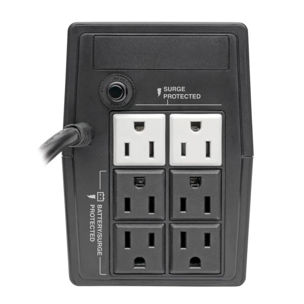 Tripp Lite VS650T UPS Interactivo de 650VA 360W con 6 Tomacorrientes - AVR, Serie VS, 120V, 50Hz / 60Hz, Torre - Imagen 2