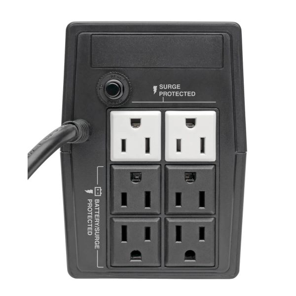 Tripp Lite VS900T UPS Interactivo de 900VA 480W con 6 Tomacorrientes - AVR, Serie VS, 120V, 50Hz / 60Hz, Torre - Imagen 2