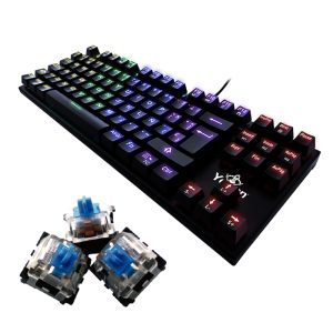 Yeyian YAT1804 teclado Juego USB QWERTY Español Negro