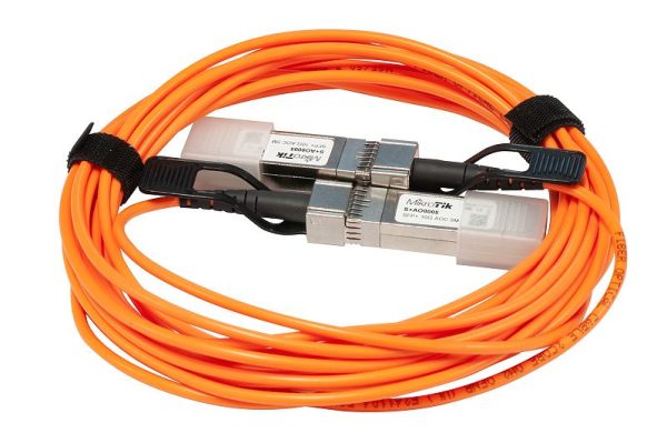 Mikrotik S+AO0005 cable InfiniBand y de fibra óptica 5 m SFP+ Naranja - Imagen 2