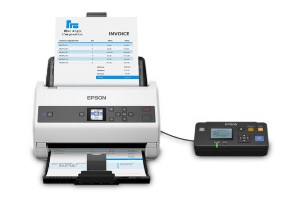 Epson WorkForce B11B251201 escáner Escáner alimentado con hojas 600 x 600 DPI A4 Gris, Blanco - Imagen 4