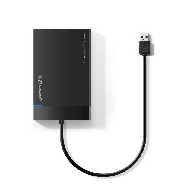 Ugreen 30847 caja para disco duro externo Cubierta de disco duro/SSD Negro 2.5" - Imagen 2