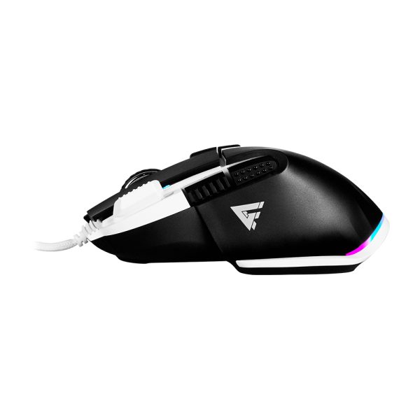 Game Factor MOG602-BK ratón Juego Diestro USB tipo A Opto-mecánica 19000 DPI - Imagen 3