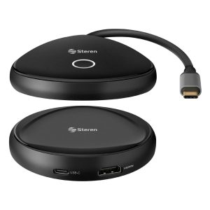 Steren AVS-800 extensor de audio/video Transmisor y receptor AV Negro