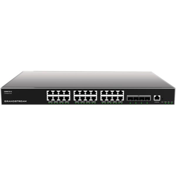 Grandstream Networks GWN7813 dispositivo de redes Gestionado L3 Gigabit Ethernet (10/100/1000) Gris - Imagen 2