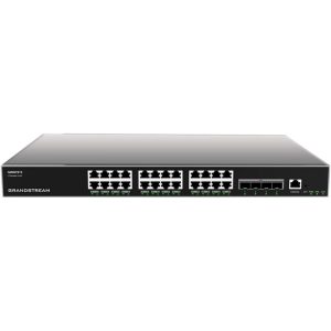 Grandstream Networks GWN7813 dispositivo de redes Gestionado L3 Gigabit Ethernet (10/100/1000) Gris