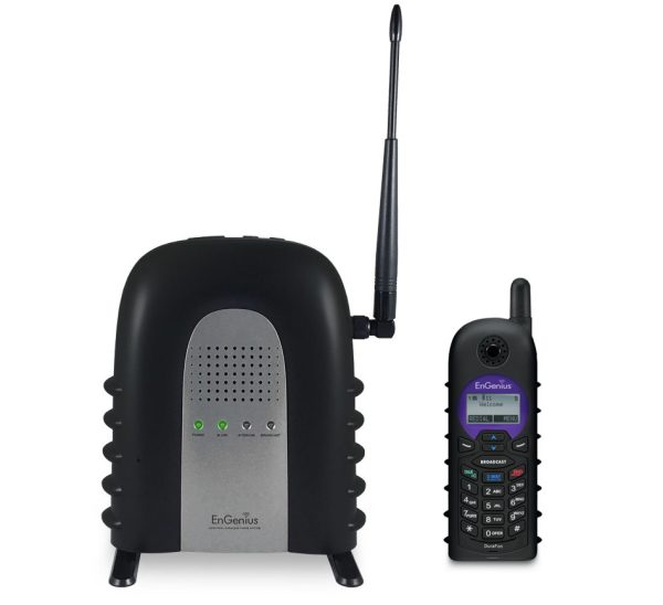 EnGenius SIP System Teléfono DECT Identificador de llamadas Negro, Gris - Imagen 2