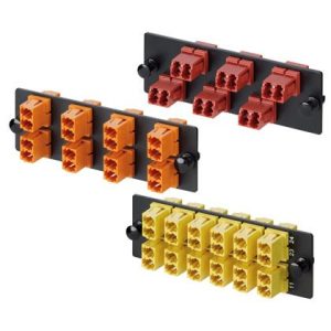 Panduit FAP6WABLDLCZ adaptador de fibra óptica LC 1 pieza(s) Negro