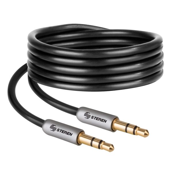 Steren 297-070 cable de audio 0.9 m 3,5mm Negro - Imagen 2