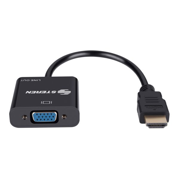 Steren 208-151 adaptador de cable de vídeo Negro - Imagen 2