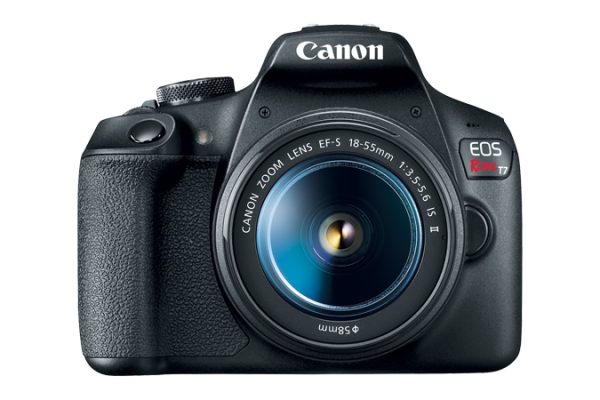 Canon EOS Rebel T7 EF-S 18-55mm IS II Kit Juego de cámara SLR 24.1 MP CMOS 6000 x 4000 Pixeles Negro