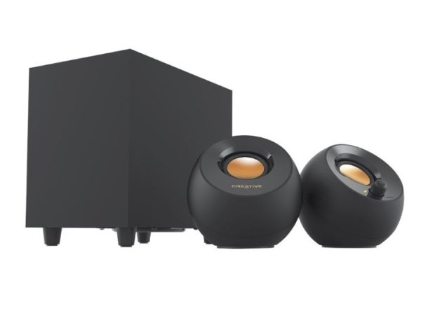 Creative Labs Creative Pebble Plus juego de altavoz 8 W Hogar Negro 2.1 canales - Imagen 2